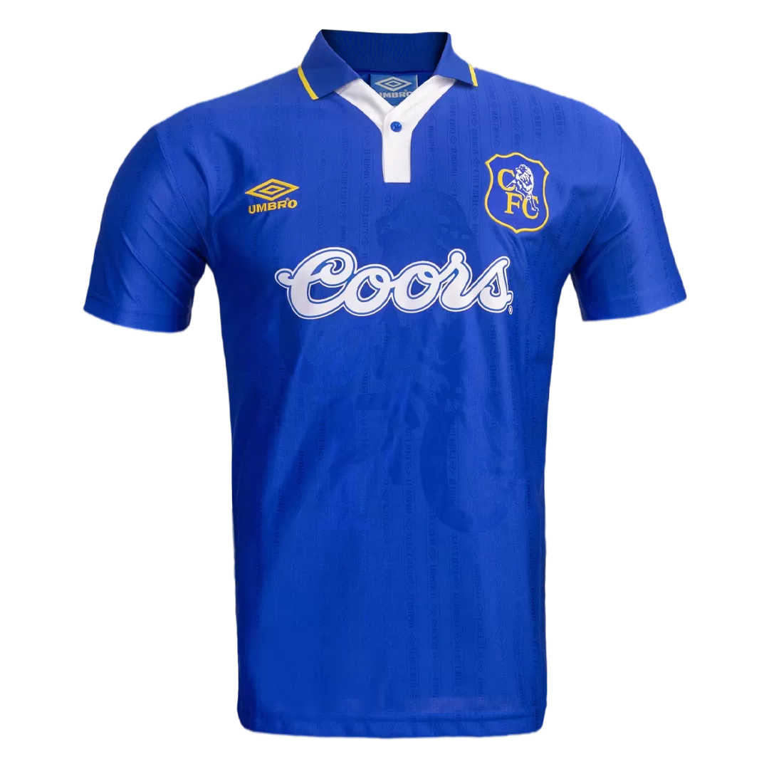 1995-97年チェルシーFC ホームユニフォーム 1995/97 Chelsea Home Jersey - Retro – Indiansoccermart