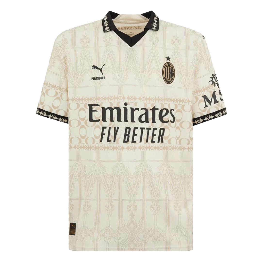 AC Milan x Pleasures Fourth Cream 2023/24 - Master Quality