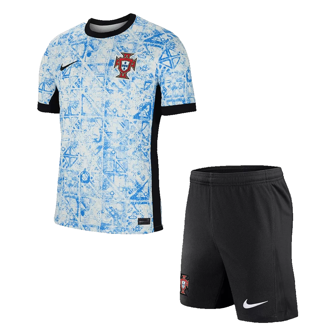 Portugal Away Kit Euro 2024 Jersey Shorts – Indiansoccermart