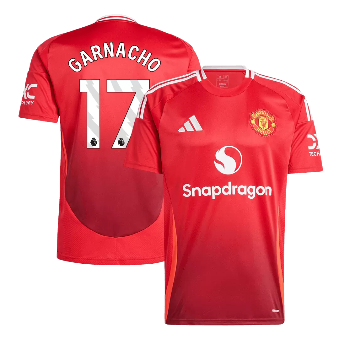 Garnacho 17 - Manchester United Home 2024/25 - Master Quality