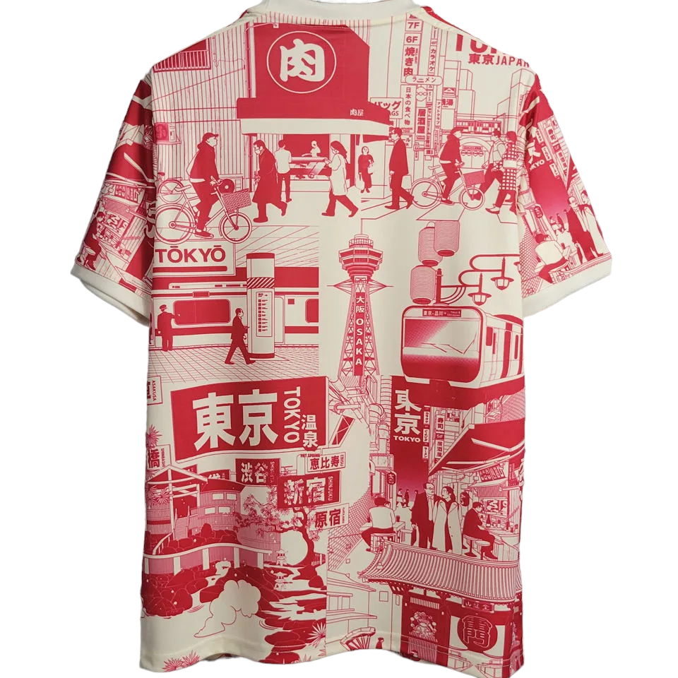 Japan Red Tokyo Edition 2023 Jersey - Master Quality