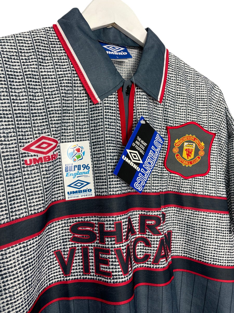 1995/96 MANCHESTER UNITED Away - Retro Jersey – Indiansoccermart