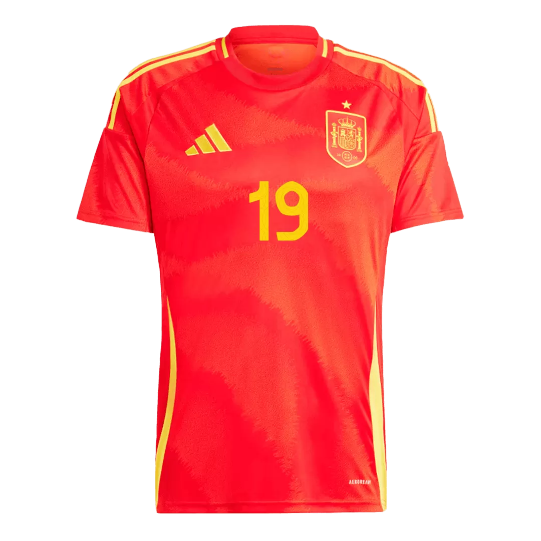 Lamine Yamal 19 Spain Home Euro 2024 Master Quality Indiansoccermart