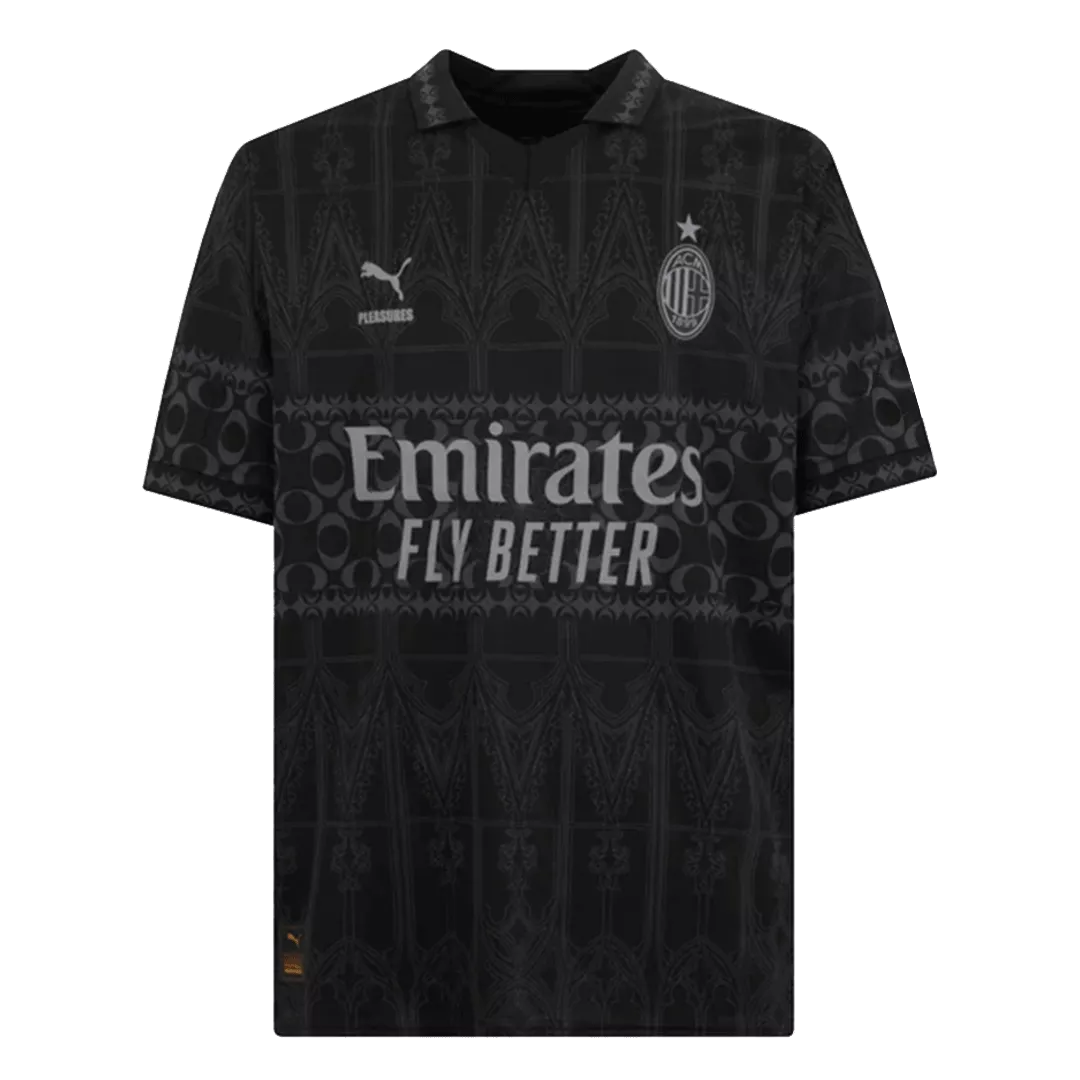 AC Milan PLEASURES 23-24 コラボユニ（ACミラン） AC Milan x Pleasures Fourth Black 2023/24 - Master Quality