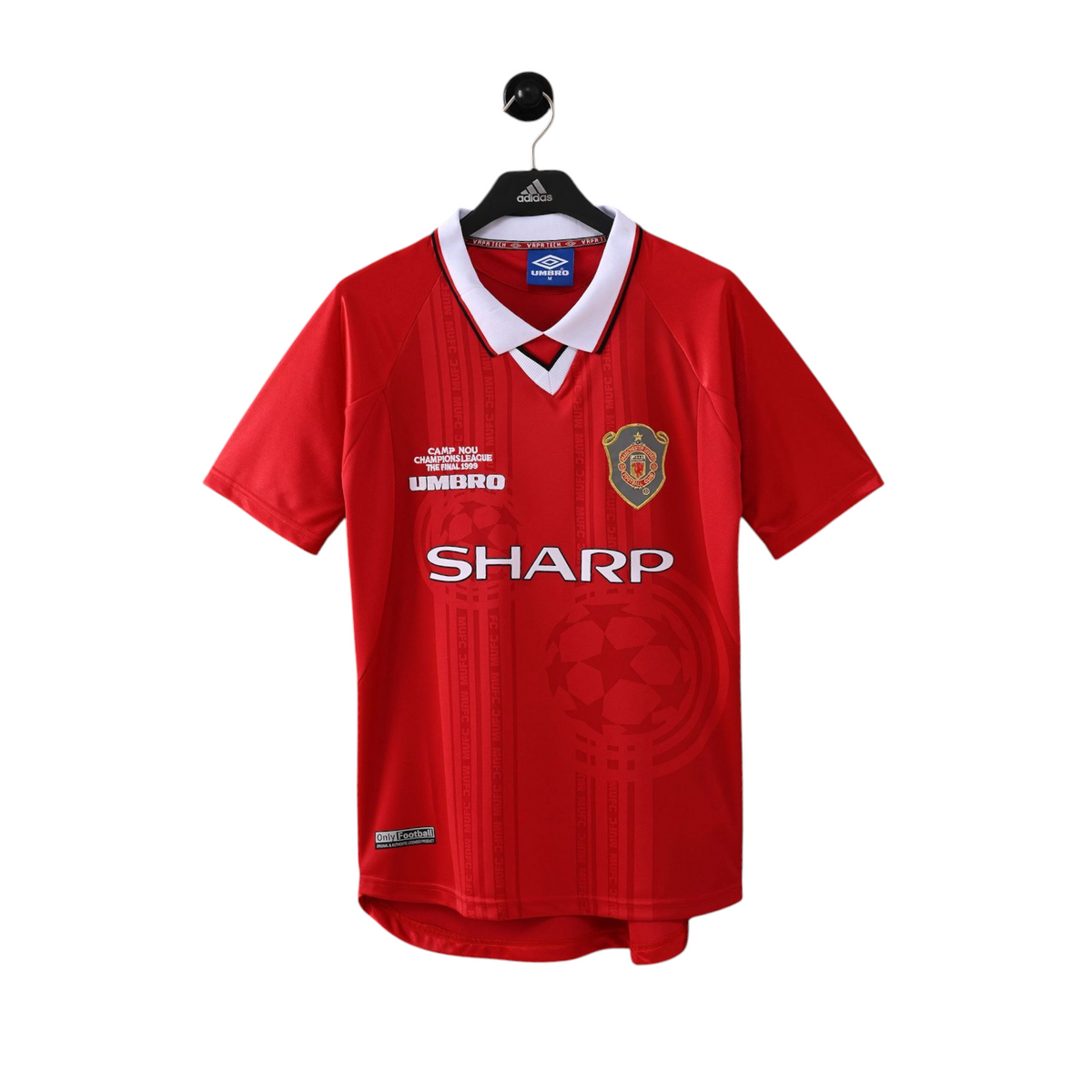 1999 Manchester United Home Champions League Final Jersey - Retro 