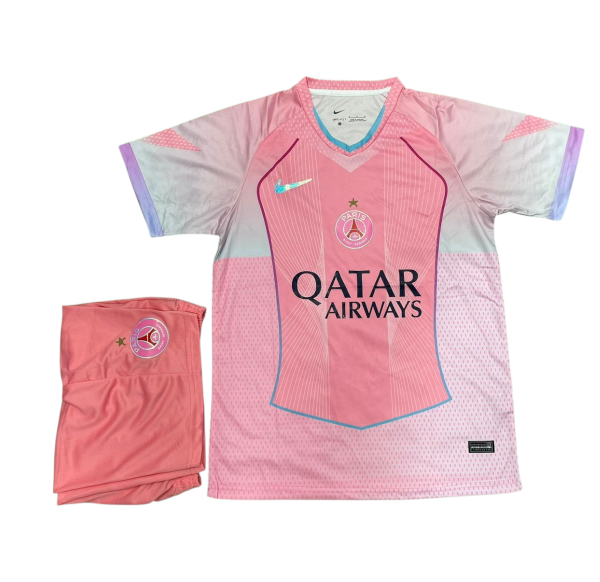PSG Special Edition Pink Set 2025/26 - (Jersey + Shorts