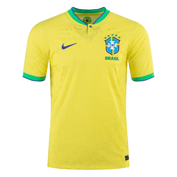 Brazil Home 2022 World Cup Jersey - Player Version