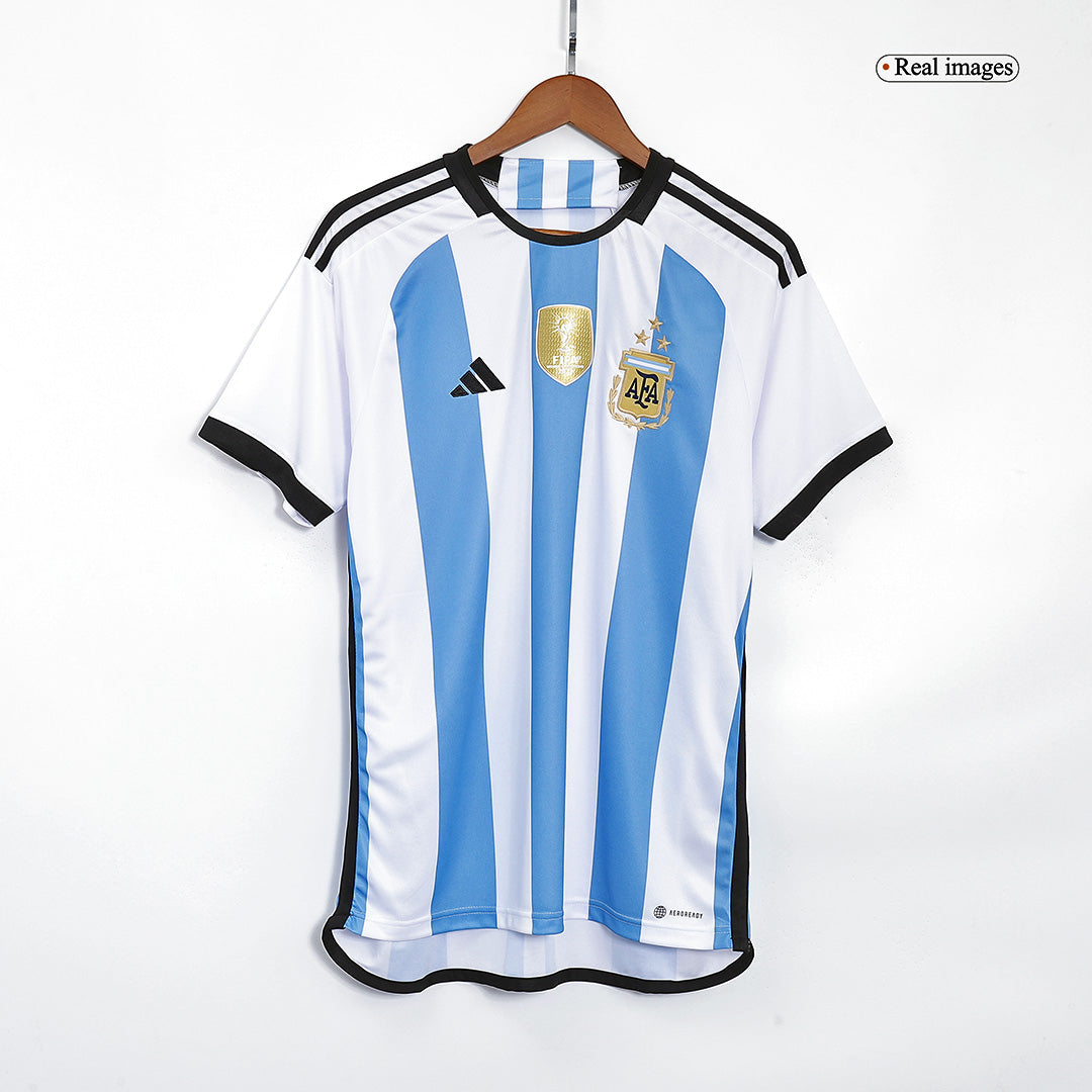 Argentina Home Star World Cup 2022 Master Quality