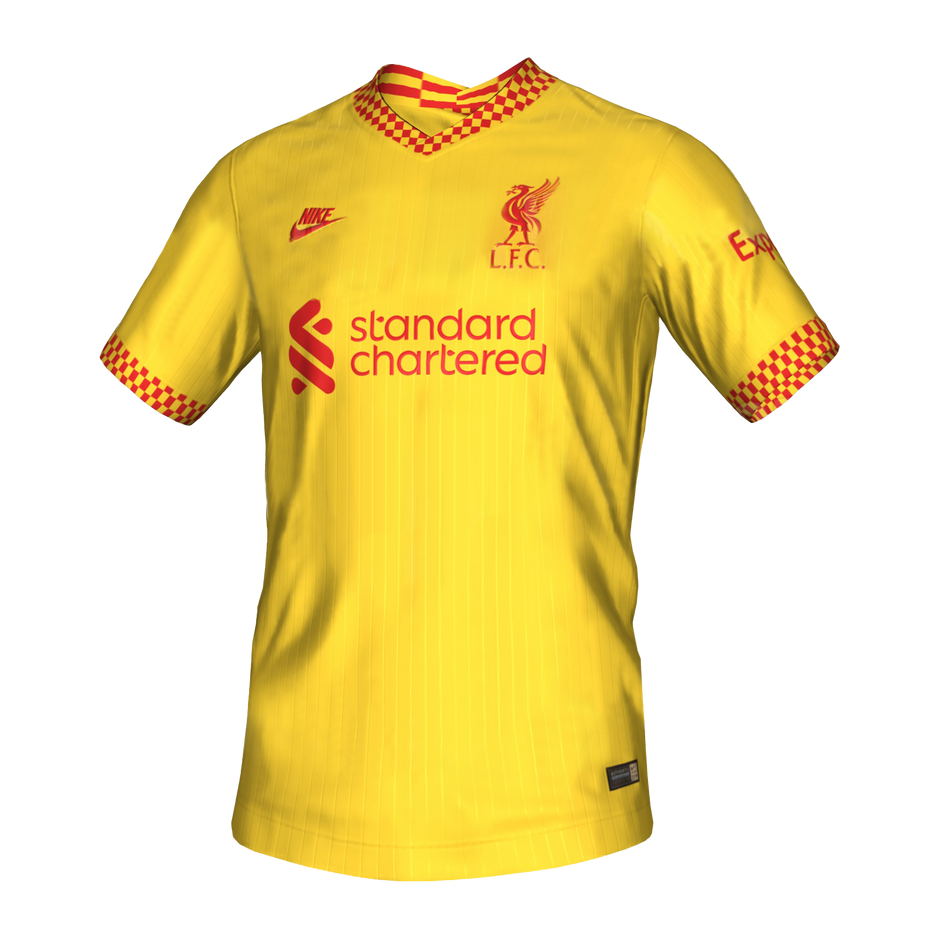 Liverpool unveil yellow third kit in honour of the Kop - ESPN