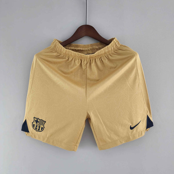Barcelona Away shorts - Gold