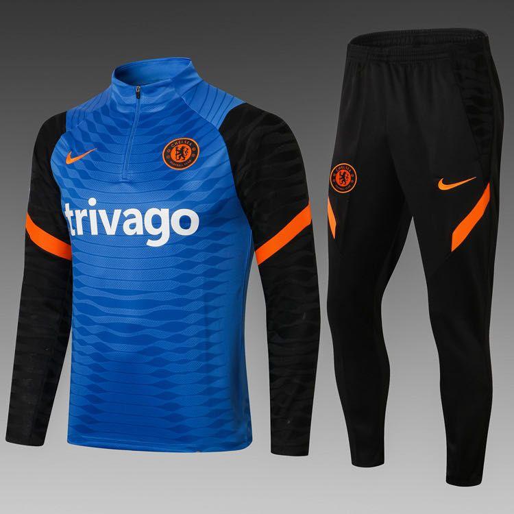 Chelsea Blue Training Tracksuit 2021/22 – Indiansoccermart