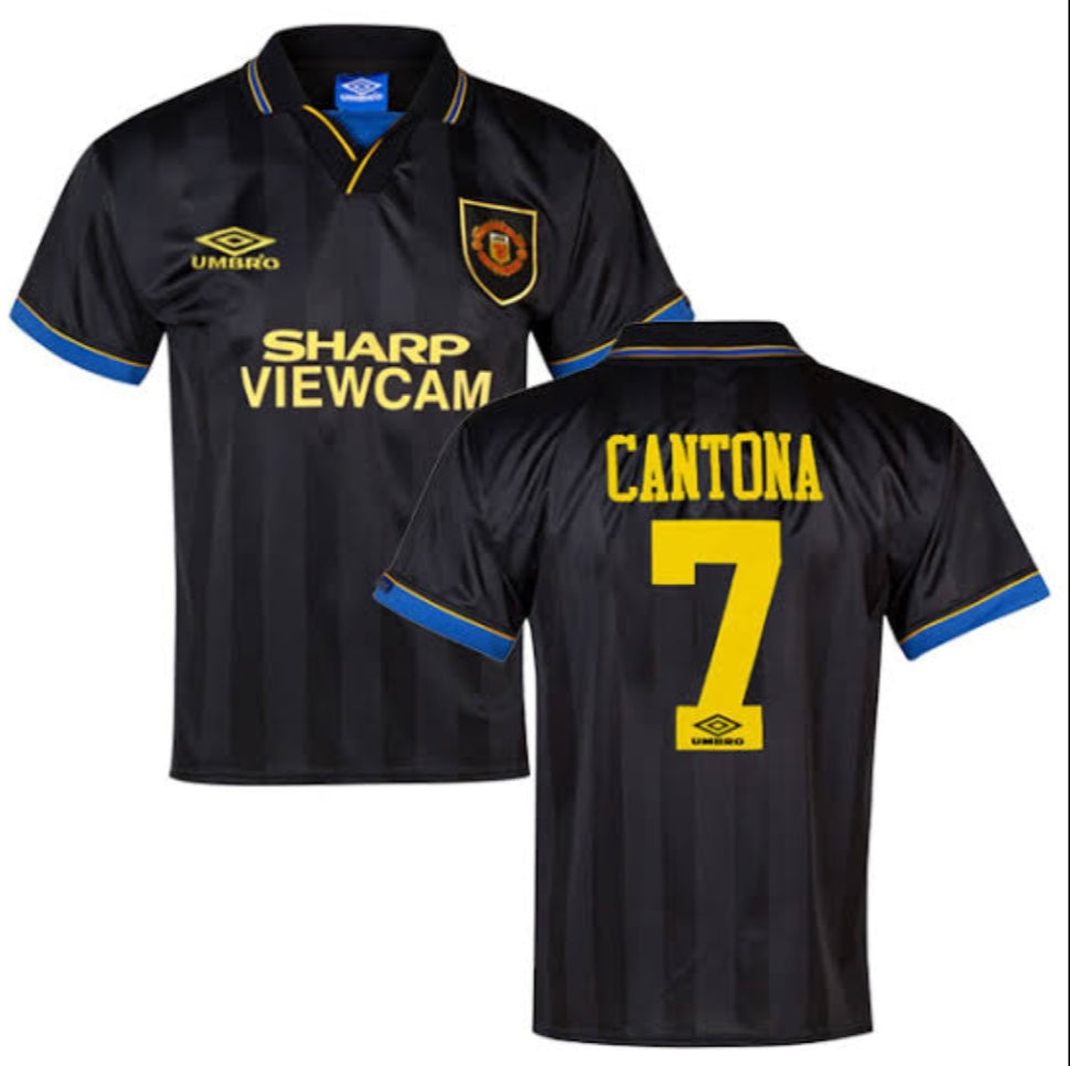 1993 95 Cantona 7 Manchester United Away Indiansoccermart