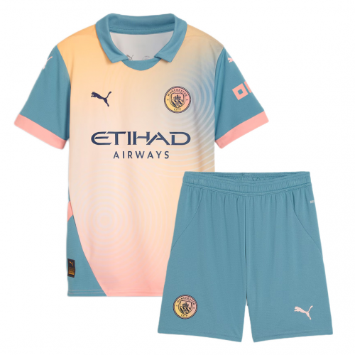 Manchester City Fourth Set 2024/25 - (Jersey+Shorts
