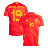 Lamine Yamal 19 - Spain Home Euro 2024 - Player Version