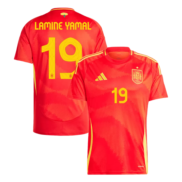 Lamine Yamal 19 - Spain Home Euro 2024 - Master Quality