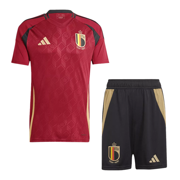Belgium Home Kit Euro 2024 - ( Jersey + Shorts )