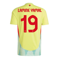 Lamine Yamal 19 - Spain Away Euro 2024 - Player Version