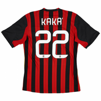 Kaka 22 - 2013/14 AC Milan Home Jersey - Retro