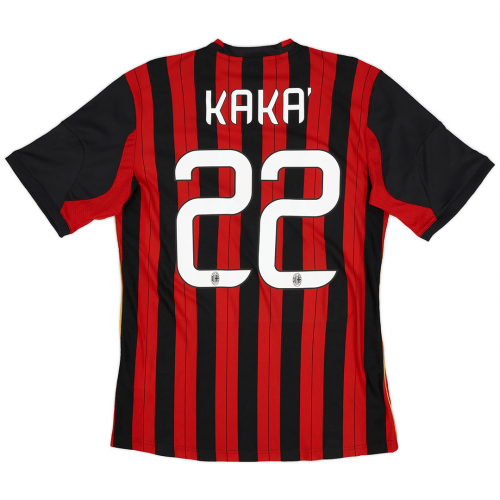 新品・タグ付き AC Milan KAKA 22 ユニフォーム Kaka 22 - 2013/14 AC Milan Home Jersey - Retro – Indiansoccermart