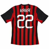 Kaka 22 - 2013/14 AC Milan Home Jersey - Retro