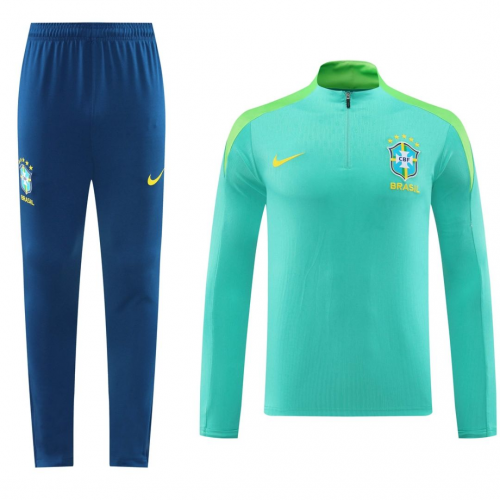 Brazil Green Training Tracksuit 2024/25