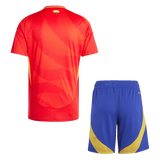 Spain Home Kit Euro 2024 - (Jersey+Shorts)