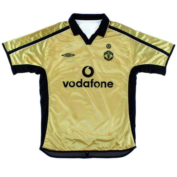 2001/02 Manchester United Reversible Away/Third - Retro