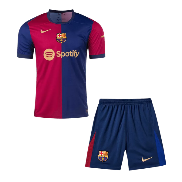 Barcelona Home Kit 2024/25 - (Jersey + Shorts)