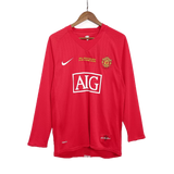 2007-08 Manchester United Home Fullsleeves Retro Jersey