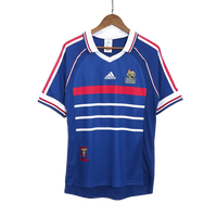 1998 France Home Jersey - Retro