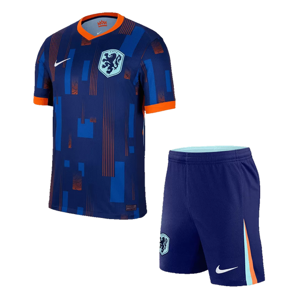 Netherlands Away Kit Euro 2024 - (Jersey + Shorts)