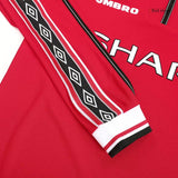 1998-99 Manchester United Home Fullsleeves Jersey - Retro