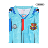 1996/97 FCB Away Light Blue - Retro Jersey