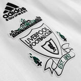 1993/95 Liverpool Away Jersey (White/Green) - Retro