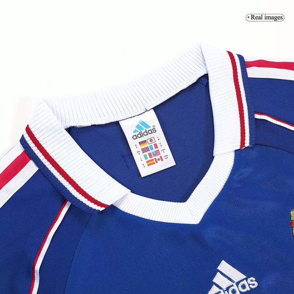 Henry #12 France 1998 Coupe du Monde Domicile Retrò Maillot Henry #12 France 1998 Coupe du Monde Domicile Retrò Maillot