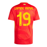 Lamine Yamal 19 - Spain Home Euro 2024 - Player Version