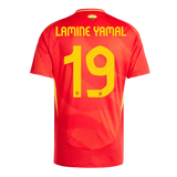 Lamine Yamal 19 - Spain Home Euro 2024 - Player Version