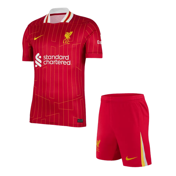 Liverpool Home Set 2024/25 (Jersey+Shorts)