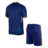 Netherlands Away Kit Euro 2024 - (Jersey + Shorts)