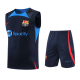 Barcelona Blue Sleeveless Training Set 2022/23
