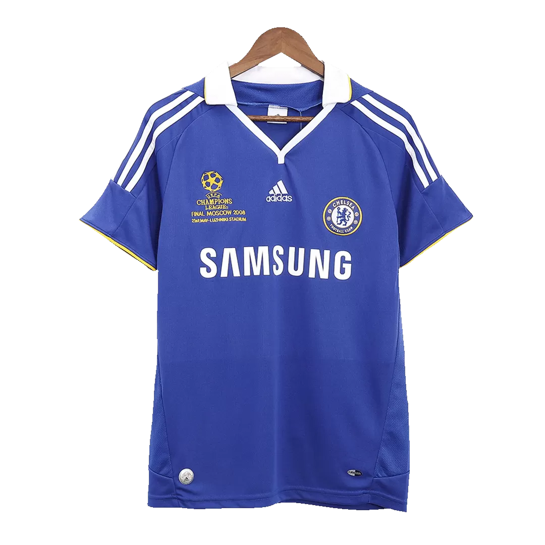 2008 Chelsea Home Champions League Final Jersey - Retro