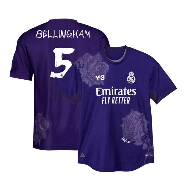 Bellingham 5 - Merengues Fourth Purple 2023/24 - Player Version Quality