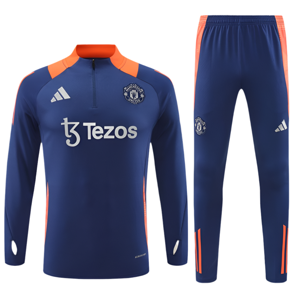 Man united tracksuit on sale