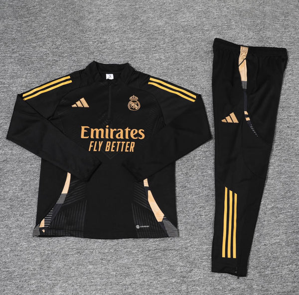 Merengues Black Training Tracksuit 2024/25