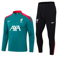 Liverpool Green Training Tracksuit 2024/25