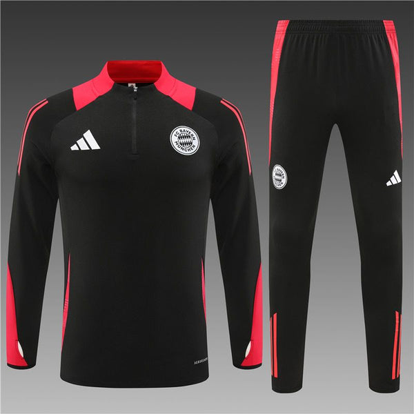 Bayern Munich Black Training Tracksuit 2024/25