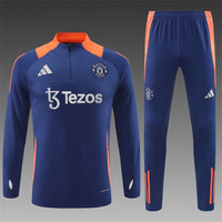 Manchester United Blue Training Tracksuit 2024/25