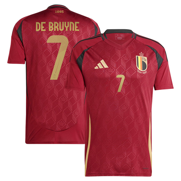 De Bruyne 7-Belgium Home Euro 2024 Master – Indiansoccermart