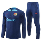 FCB Navy Blue Tracksuit 2022/23