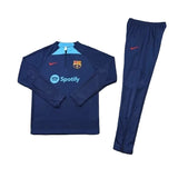 FCB Navy Blue Tracksuit 2022/23